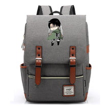The Giant Of Manga Attack Printed Teenage Student Backpack For Men And Women With Casual Belt Buckle Classic Backpack 43*29*13.5cm