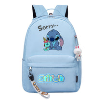 Interstellar Baby Stitch Printed Youth Student School Bag For Men And Women Leisure Travel Bag For Women Backpack