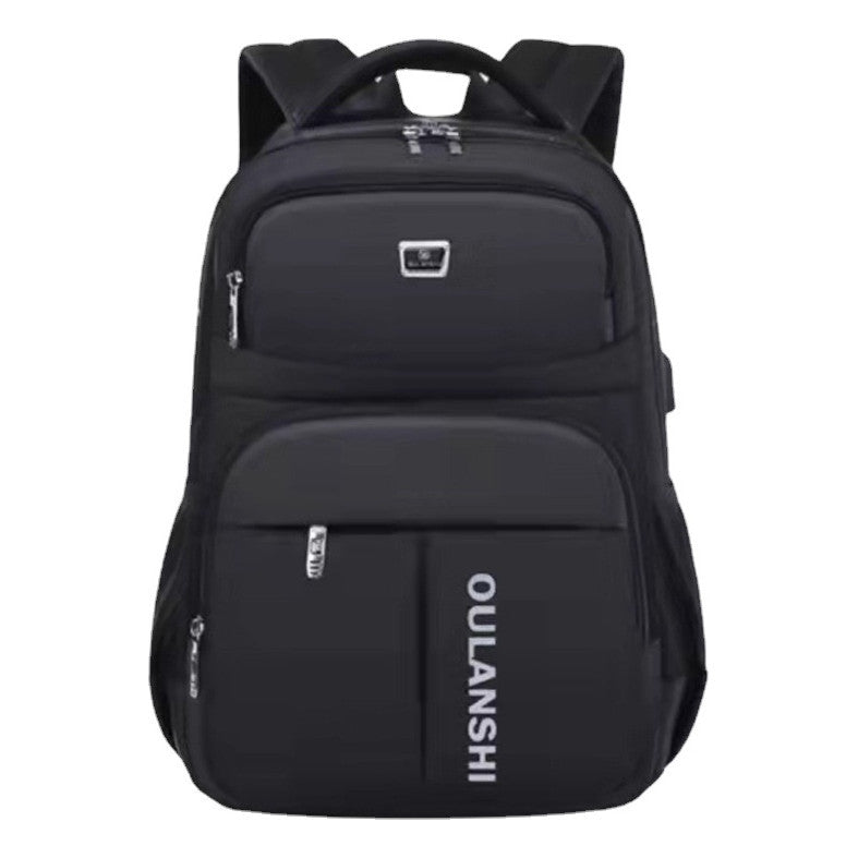 Double Shoulder Computer Bag, Large Capacity Business Travel Mountaineering Bag, Student Backpack
