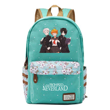 Promised Dream Island Printed Student Backpack, Floral Casual Backpack