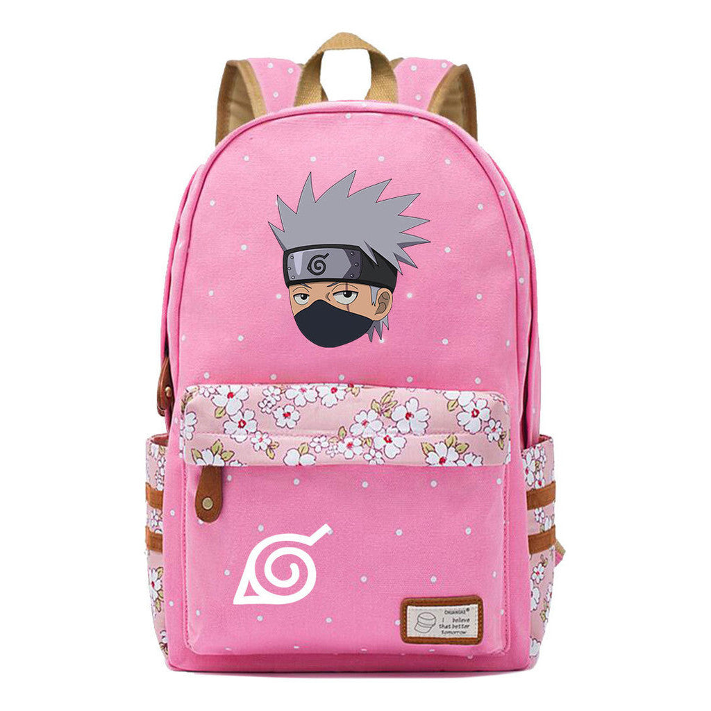 Naruto Youth Student School Bag Fashion Casual Backpack