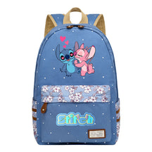 Interstellar Baby Stitch Printed Youth Student Backpack Casual Backpack
