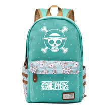 Anime Pirate Wang Lufei Printed Youth Student School Bag Fragmented Flower Men's And Women's Leisure Backpack