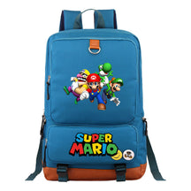 Super Mario Print Youth Student Backpack, Travel Bag, Men's And Women's Backpack
