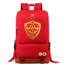 Golden Printed Youth Student Backpack, Travel Bag, Men's And Women's Backpack