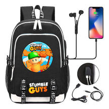 Printed Youth School Bag Usb Casual Backpack Travel Backpack