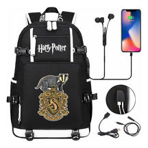 Academy Of Magic Usb Teen Student School Bag Men's And Women's Travel Backpack