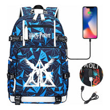 Magic School Usb Youth Student Backpack For Men And Women Leisure Travel Backpack