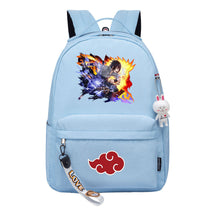 Naruto Printed Teenage Student Backpack, Casual Bag, Girl Backpack