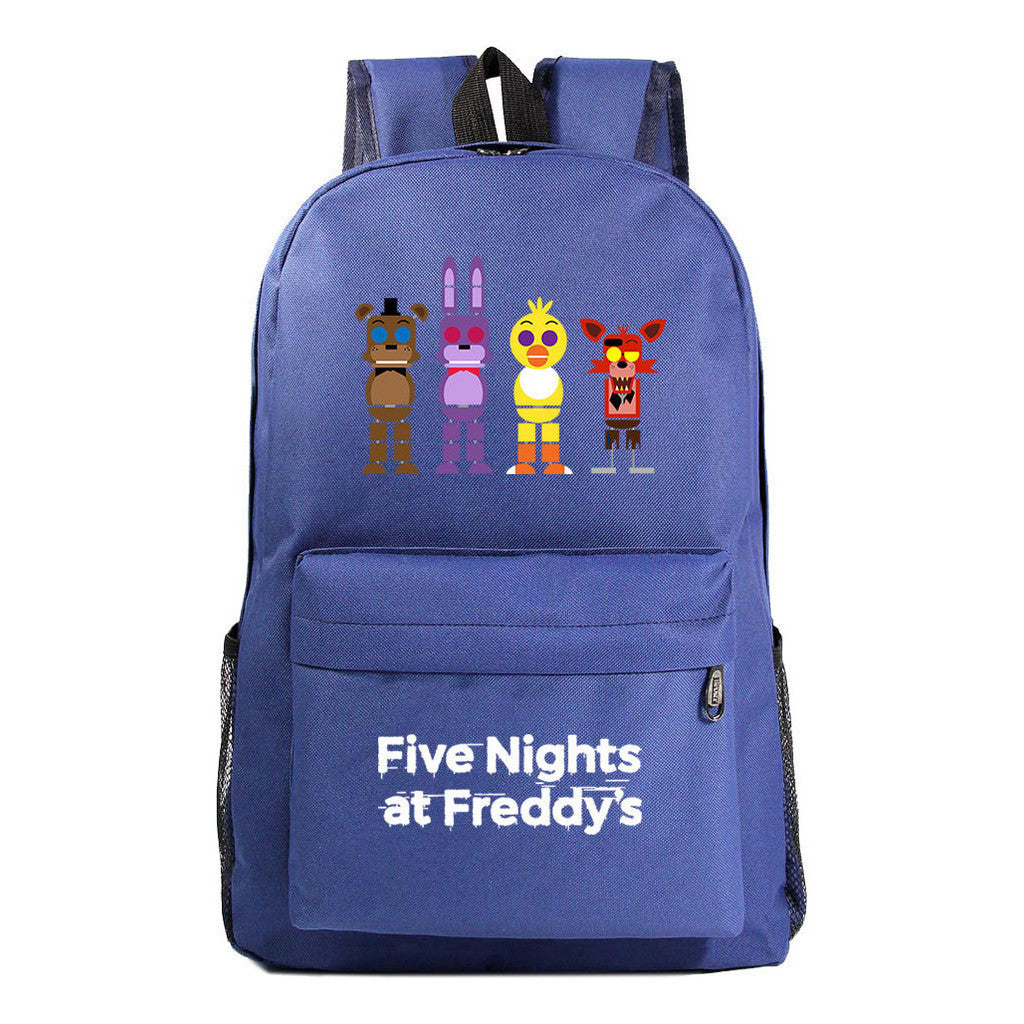 Fashion Toy Bear Game Fashion Starry Sky Youth Student Backpack Men's And Women's Leisure Backpack