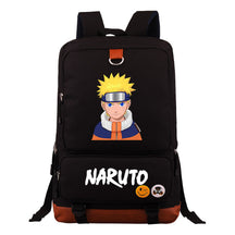 Cartoon Naruto Uchibo Youth Student School Bag Large Capacity Travel Bag Men's And Women's Backpack