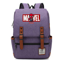 Superhero Printed Youth Student Backpack For Men And Women's Casual Classic Backpack