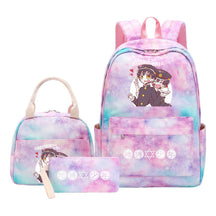 Teenage Student Girl Backpack Lunch Bag Three Piece Set Backpack Set