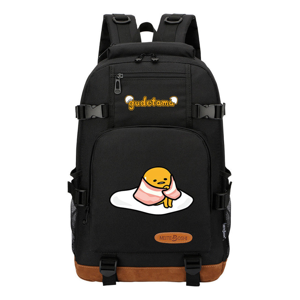 Lazy Egg Student Backpack, Boys And Girls Backpack