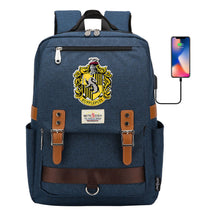 Usb Magnetic Buckle Student Backpack For Men And Women, Youth Leisure Backpack
