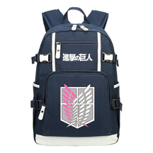 Giant Wings Of Cartoon And Anime Attack Youth Student Backpack, Leisure Travel Backpack