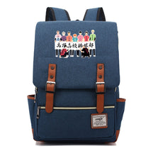 Volleyball Youth Printed Youth Student School Bag Men's And Women's Leisure Belt Buckle Classic Backpack
