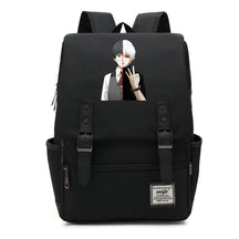 Tokyo Ghoul Student School Bag Men's And Women's Leisure Belt Buckle Backpack