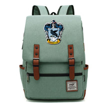 School Of Witchcraft And Wizardry Printed Student School Bag Casual Belt Buckle Classic Backpack