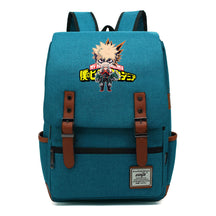 Anime My Heroes Academy Printed Youth Student Backpack Men's And Women's Leisure Belt Buckle Classic Backpack 38*27*12.5cm