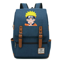 Naruto Printed Teenage Student Backpack For Men And Women, Casual Belt Buckle, Classic Backpack 38*27*12.5cm