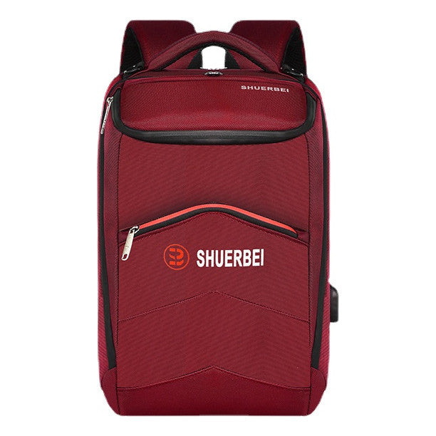 Large Capacity Backpack, Lightweight Spine Protection, Leisure Travel Computer Backpack