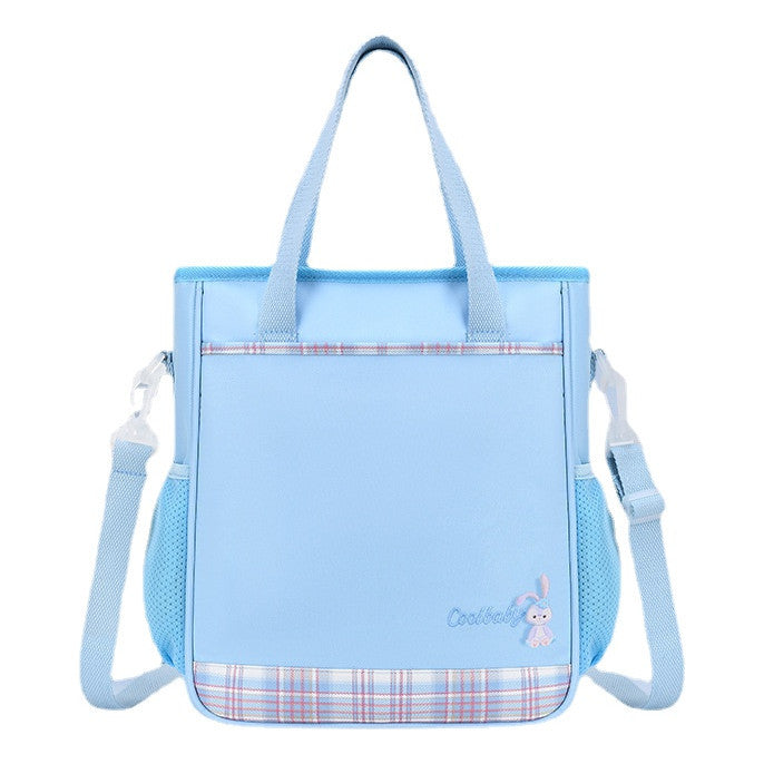Student Handheld School Bag Multi Functional Large Capacity Handheld Bag Art Bag
