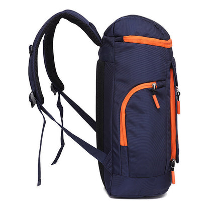 Canvas Backpack, Solid Color Backpack, Fashionable And Casual Travel Bag