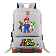 Super Mario Print Youth Student Backpack, Travel Bag, Men's And Women's Backpack