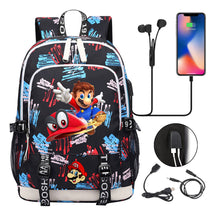 Usb Youth Student Backpack For Men And Women's Leisure Sports Backpack