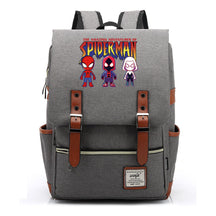 Superhero Print Youth Student Backpack For Men And Women, Casual Belt Buckle, Classic Backpack