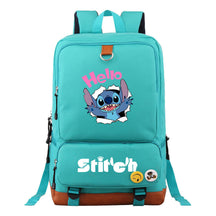 Anime Star Baby Stitch Printed Youth Student School Bag Travel Bag Backpack Travel Backpack