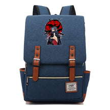 Naruto Printed Student Backpack For Men And Women, Casual Belt Buckle, Classic Backpack