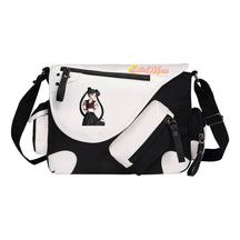 Beauty Girl Warrior Printed Youth Student School Bag Canvas Single Shoulder Bag Men's And Women's Casual Straddle Backpack