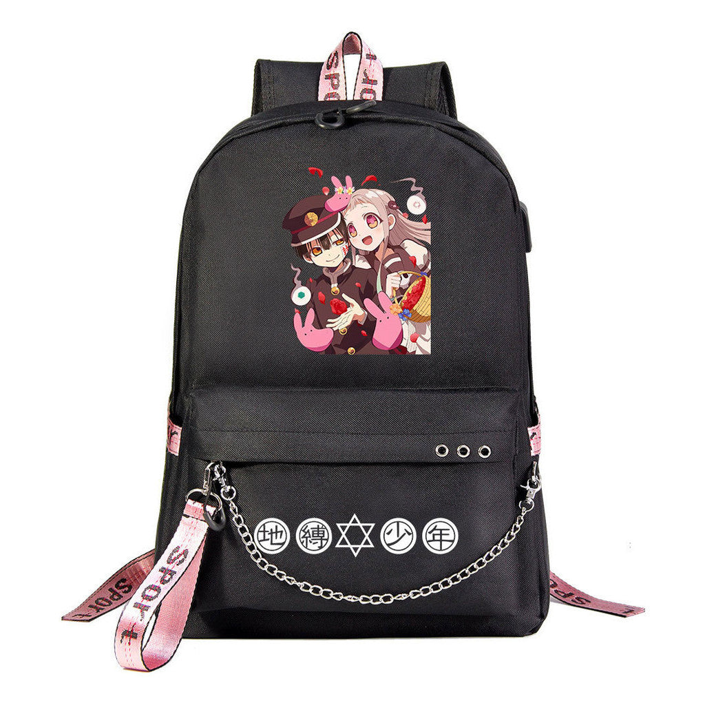 Usb Youth Student Backpack For Men And Women's Leisure Travel Backpack