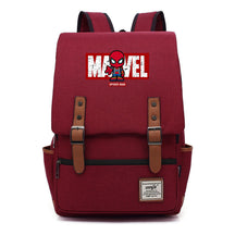 Superhero Printed Youth Student Backpack For Men And Women's Casual Classic Backpack