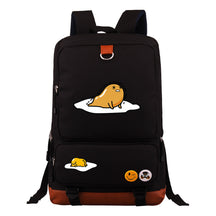 Cartoon Anime Lazy Egg Youth Student Backpack With Large Capacity Travel Bag For Boys And Girls Backpack