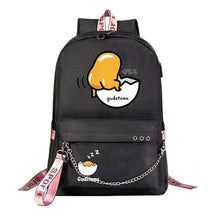 Lazy Egg Usb Youth Student Backpack For Boys And Girls Leisure Travel Backpack