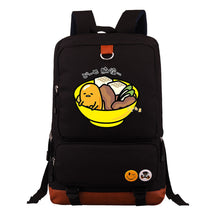 Cartoon Anime Lazy Egg Youth Student Backpack With Large Capacity Travel Bag For Boys And Girls Backpack