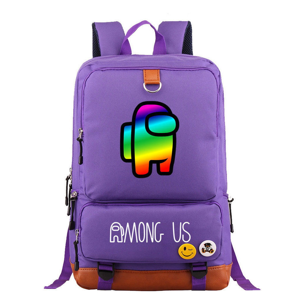 Youth Student Backpack, Large Capacity Travel Bag, Men's And Women's Backpack