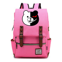 Printed Teenage Student Backpack For Men And Women With Casual Belt Buckle Classic Backpack