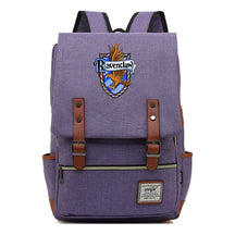School Of Witchcraft And Wizardry Printed Youth Student School Bag Casual Belt Buckle Classic Backpack
