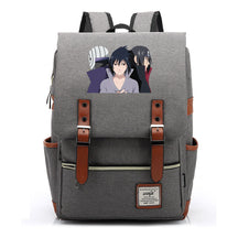 Naruto Printed Teenage Student Backpack, Casual Belt Buckle, Classic Backpack
