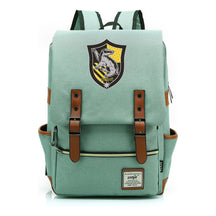 School Of Witchcraft And Wizardry Printed Youth Student School Bag Casual Belt Buckle Classic Backpack