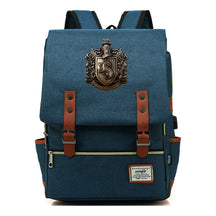 Academy Of Magic Teen Student School Bag Usb Casual Belt Buckle Backpack