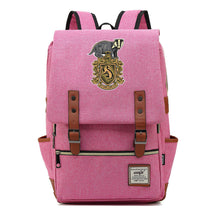Printed Youth Student School Bag Casual Belt Buckle Classic Backpack 38*27*12.5cm