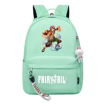 Printed Teenage Student Backpack Men And Women, Casual Bag Girls Backpack