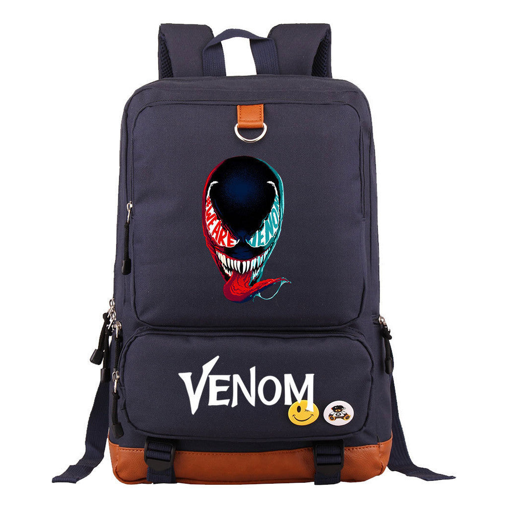 Fashion Printed Youth Student Backpack For Men And Women, Backpack, Travel Bag