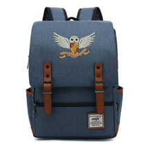 School Of Witchcraft And Wizardry Printed Student Backpack For Men And Women, Casual Belt Buckle, Classic Backpack 43*29*13.5cm