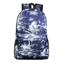 Printed Starry Sky Minimalist Youth Student Backpack For Men And Women's Leisure Travel Backpack